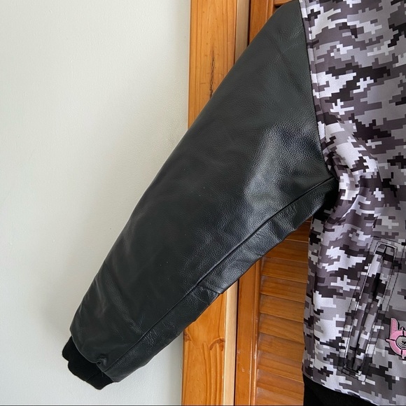 NEW Bang Energy Real Leather Tour Varsity Jacket - Picture 5 of 8